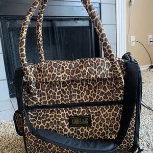 SMAL PET CARRIER cheetah print